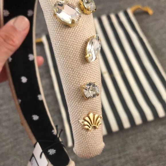 Lele Sadoughi Glittering Crystal Alice Headband Barbie Authentic - Picture 15 of 15